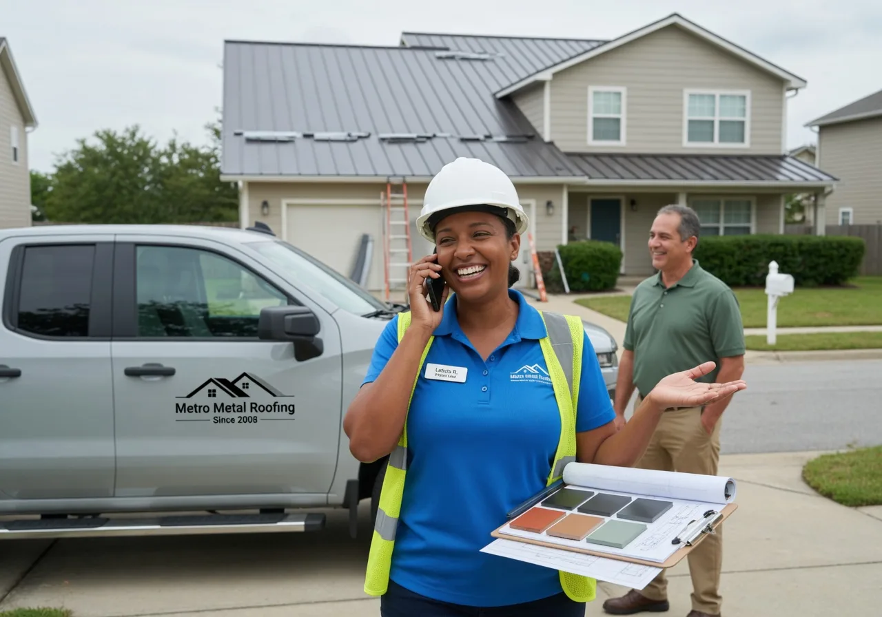 Storm Damage Metal Roof Repair in Beckville, TX